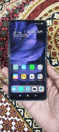 Redmi note 9 neat condition with original box and charger