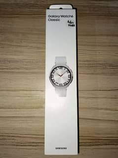 Samsung watch 6 classic 6/47 silver colour