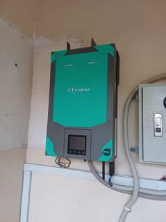 For sale 6 KW Inverter with 4 batteries