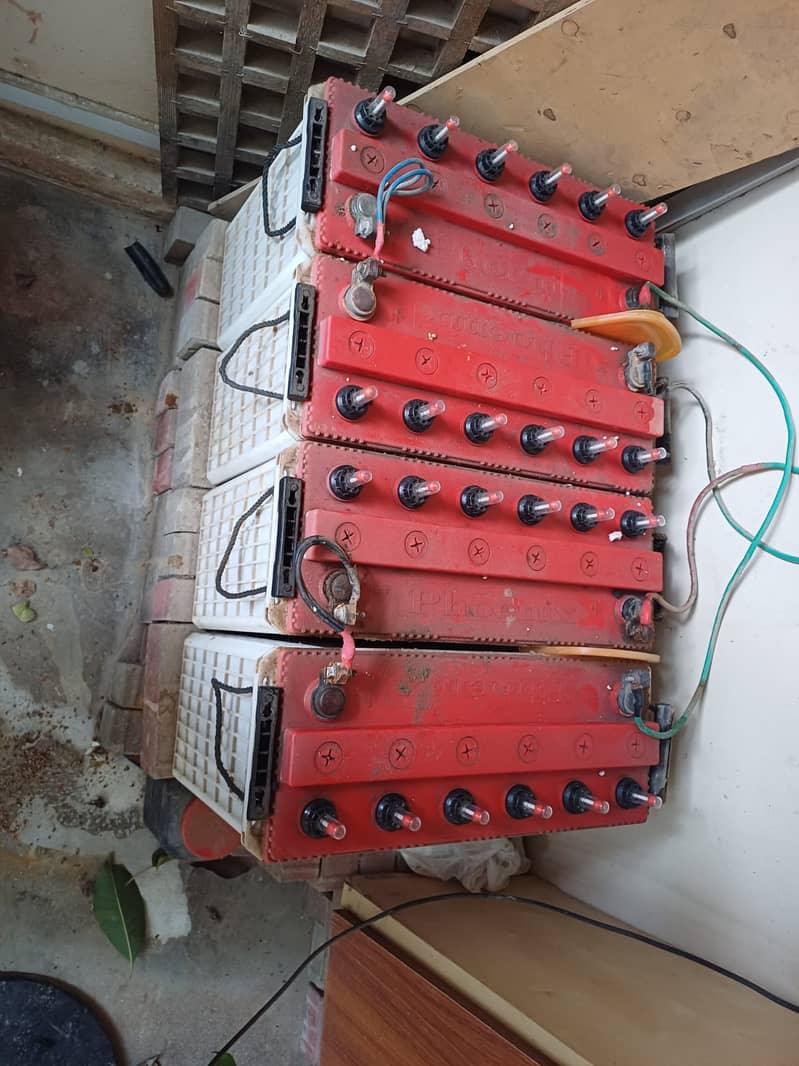 For sale 6 KW Inverter with 4 batteries 1