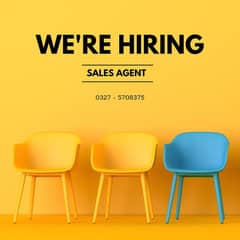 We are Hiring For Sales Agent, Digital Marketers