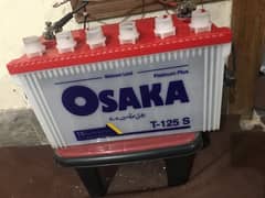 OSAKA BATTERY T-125 S  ( 100 AMP )