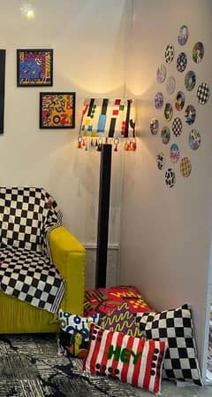 artistic floor lamp