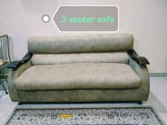 5 seater sofa set with wooden table