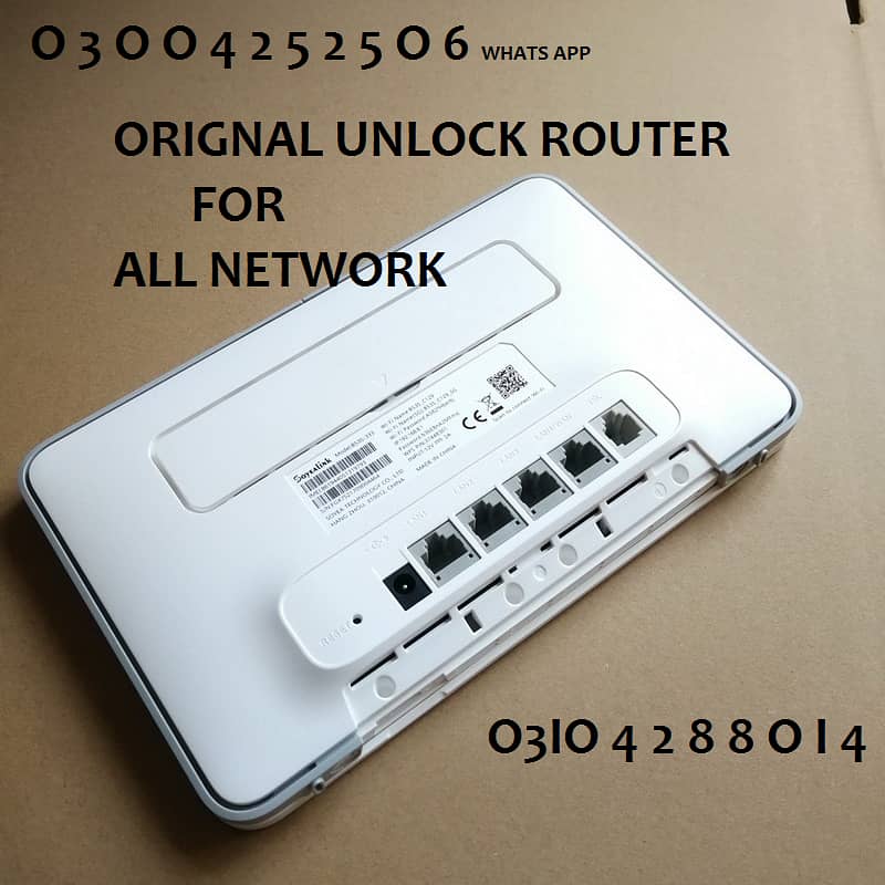 Nice 4G Router Huawei B311B-853 Cat7 LTE VoLTE Modem 1