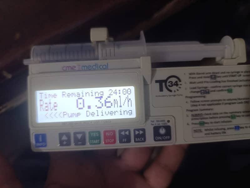 Refurb Infusion Pump (T34) / Syringe Pump /URGENT SALE 8