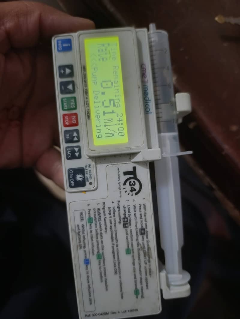 Refurb Infusion Pump (T34) / Syringe Pump /URGENT SALE 10