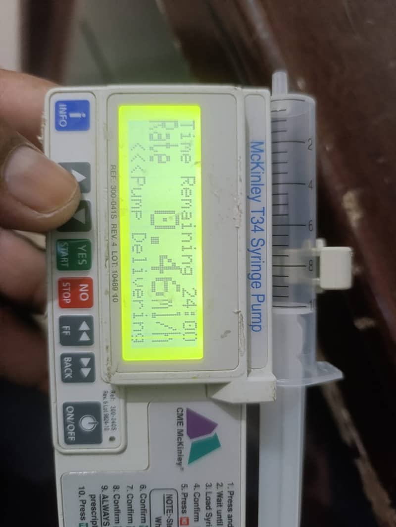 Refurb Infusion Pump (T34) / Syringe Pump /URGENT SALE 12