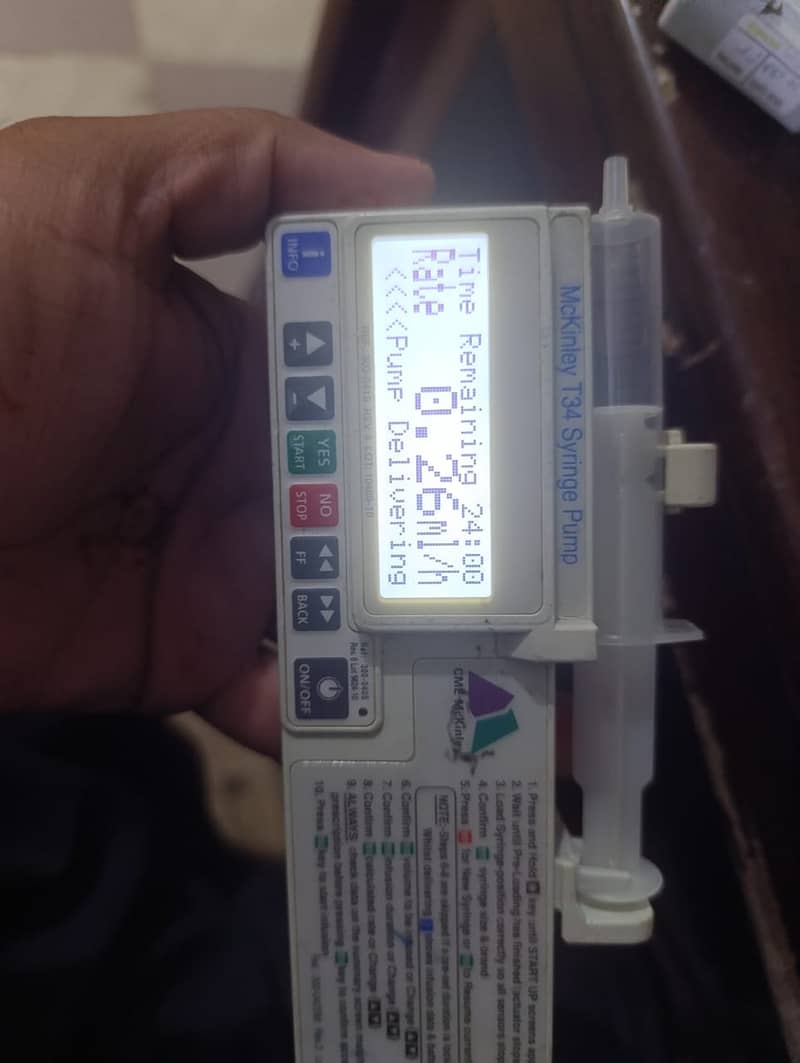 Refurb Infusion Pump (T34) / Syringe Pump /URGENT SALE 15