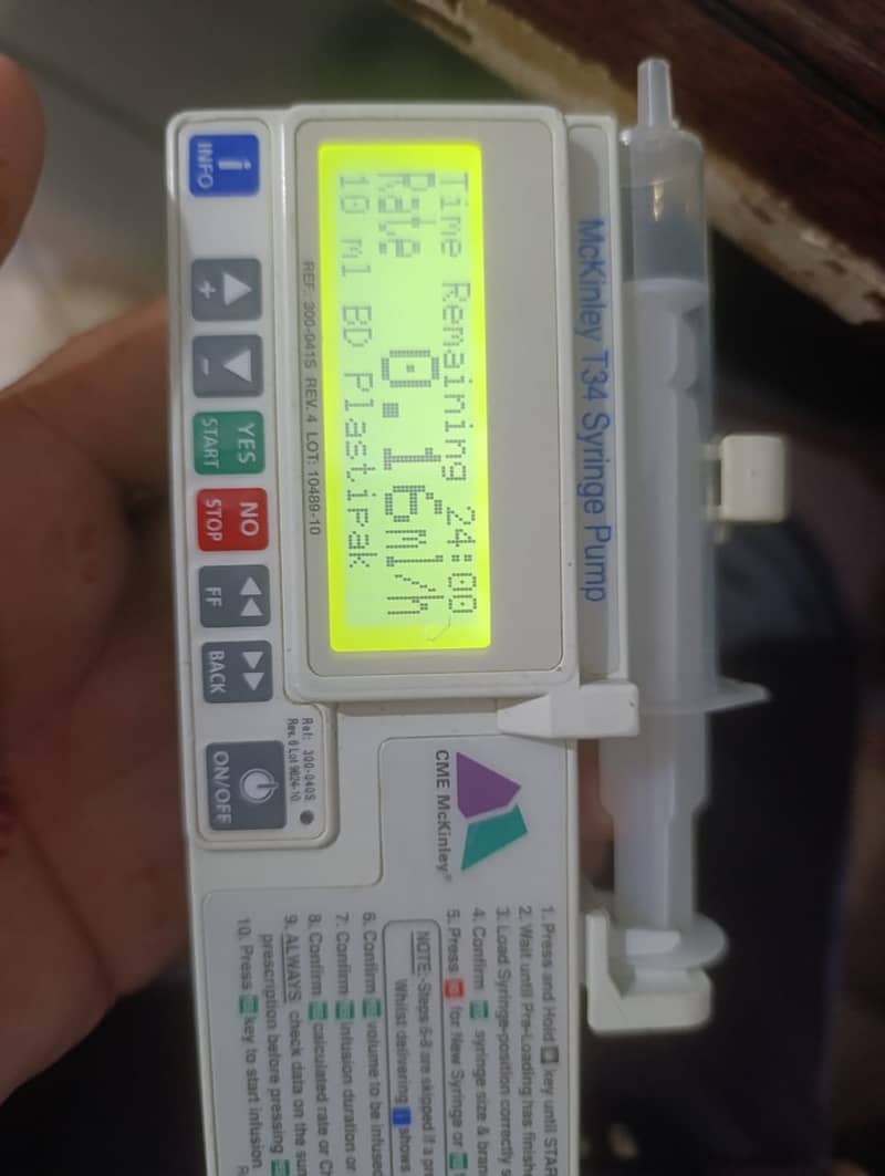 Refurb Infusion Pump (T34) / Syringe Pump /URGENT SALE 16