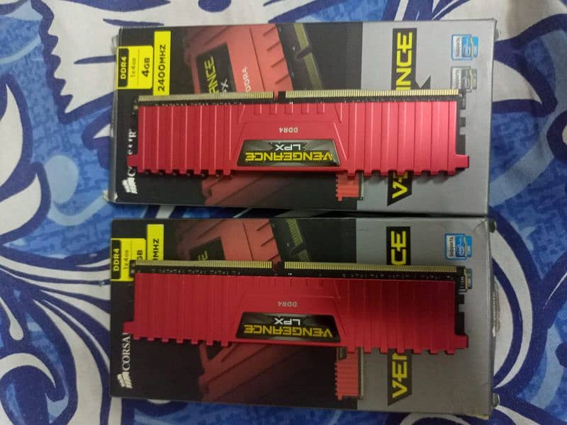 Corsair Vengeance ddr4 8gb 2400Mhz CL 14 ram 1