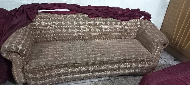 sofa set used but new condition 0