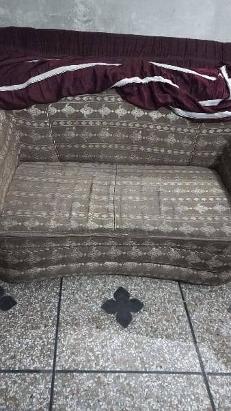 sofa set used but new condition 1