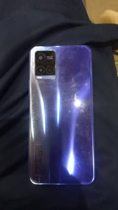 Vivo y21 in lush blue color