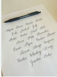 handwriting