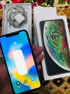 iPhone Xsmax dual sim approved complete box