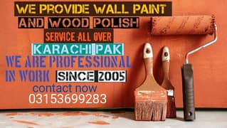 PROFESSIONAL House Painter work wood polish renovation paint service