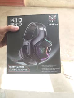 ONIKUMA K10 Pro Professional Wired Gaming Headset with RGB Backlight 0