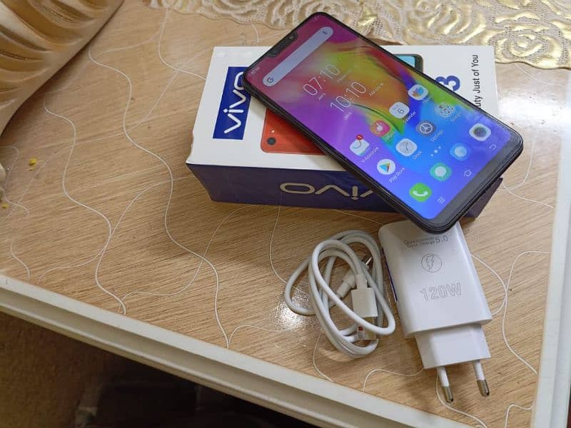 Vivo Y83 6/128 Full Box Complete Accessories Home and 1