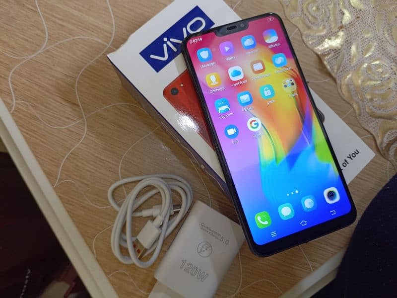 Vivo Y83 6/128 Full Box Complete Accessories Home and 2