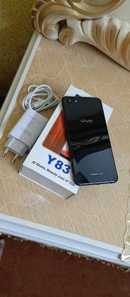 Vivo Y83 6/128 Full Box Complete Accessories Home and 8