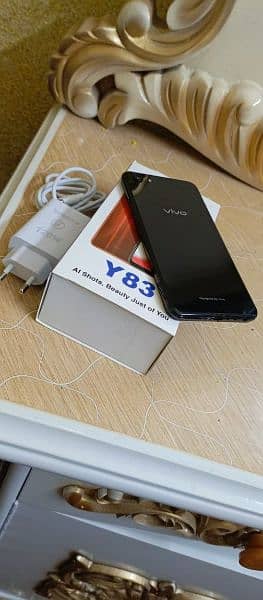 Vivo Y83 6/128 Full Box Complete Accessories Home and 9