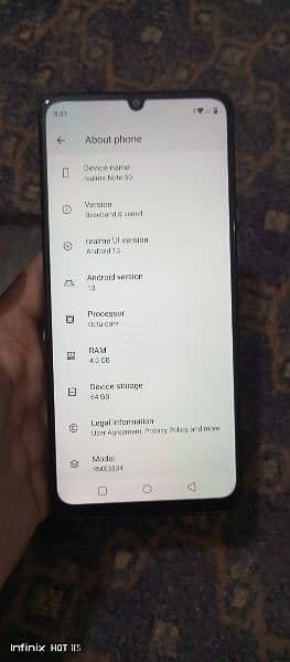 REALME NOTE 50 AND INFINIX HOT 10s 5