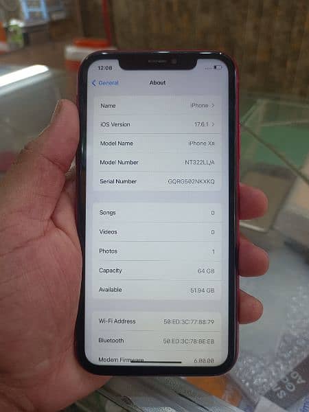 iPhone XR Red 64GB Non PTA 1