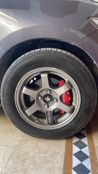 Te37 R15 Rays Volk racing Rims 4