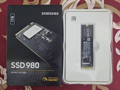 Samsung 980 1TB Storage SSD NVMe