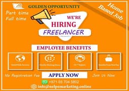 Online job for females only work from home base 0