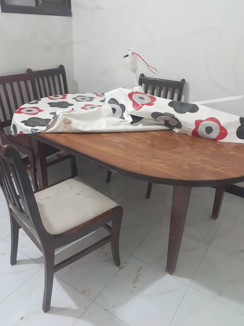 dining table and chairs for sell 2