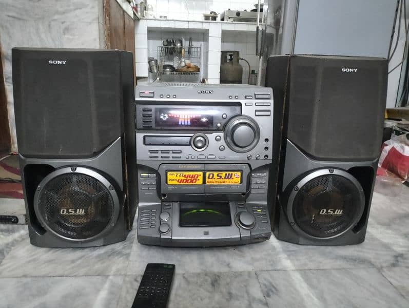 Sony hifi sound system 1