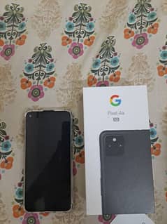 Google Pixel 4A 5G jast box open 2 manth  sim working