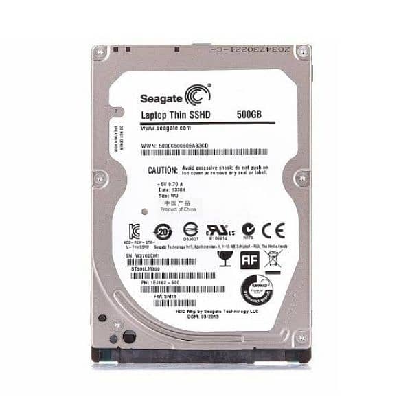 hard drive for LAPTOP 500gb  SSHD{03327944046} 1