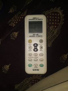 Universal AC remote Mitsubishi, PEL, Waves, LG and Sony tape remote