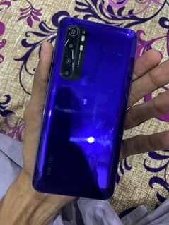 Mi note 10 lite edge mobile condition 10/10 full box original charger