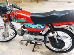 Honda CD 70 2018 for sale just like new everything is ok