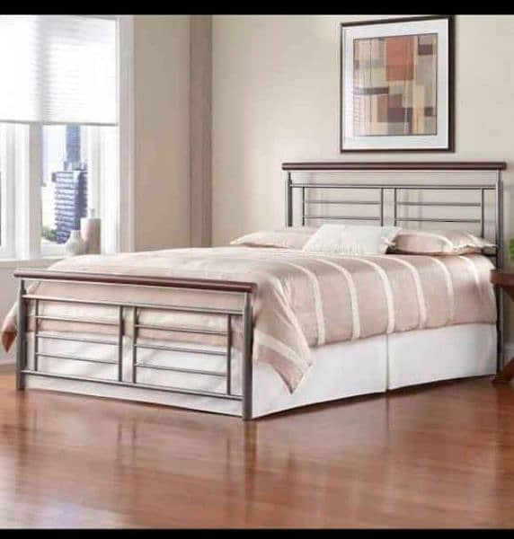 iron double bed 12