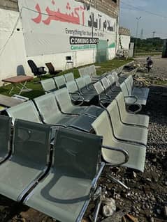 Steel bench used like new