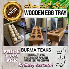 Wooden Egg Tray