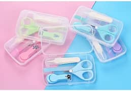 Baby Manicure Set Safety Care Nail Trimmer Clipper Scissor Cutter Tool