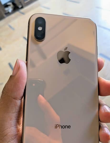 IPhone XS Max Gold 256GB Dual PTA Approve 1