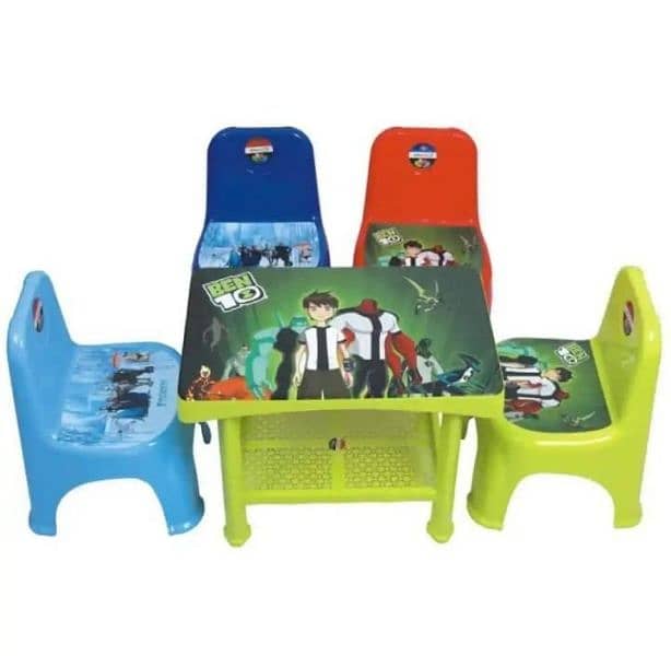 Kids Study Table Set 2