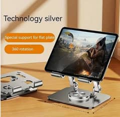 J18 Tablet Stand Aluminum Alloy – 360 Degree Multi-Angle Adjustable