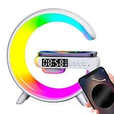 wireless charger/rgb light/bluetooth/alarm clock/earpods charger 1