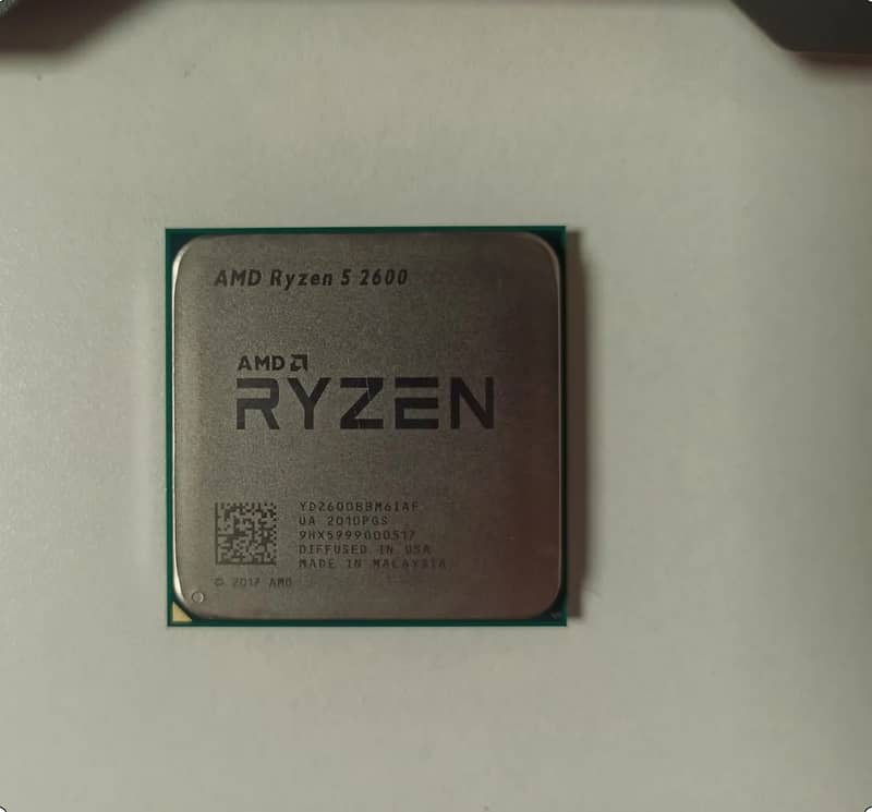 Ryzen 5 2600 processor + RGB Cpu Cooler 1