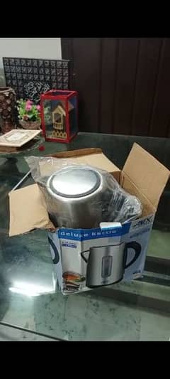 for sale Anex electric kettle 50% off py open warranty card.