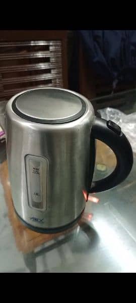 for sale Anex electric kettle 50% off py open warranty card. 1