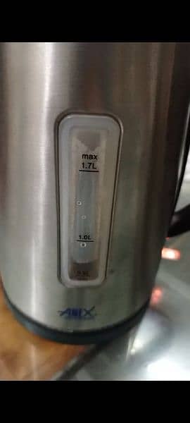 for sale Anex electric kettle 50% off py open warranty card. 3